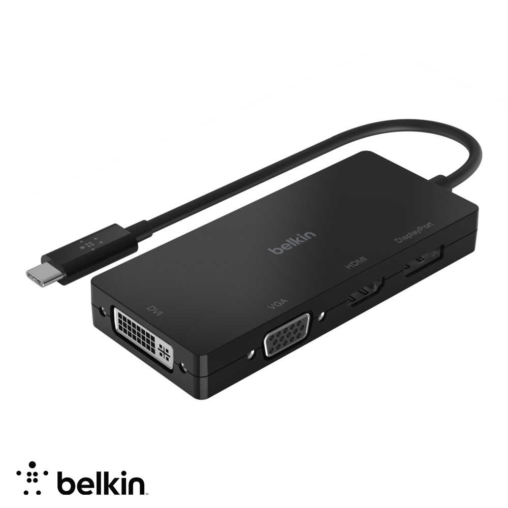 【Belkin】貝爾金Type-C 視訊轉接器 AVC003btBK 台灣總代理 HDMI AVG