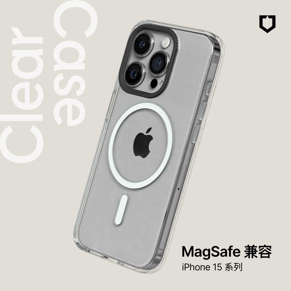 【犀牛盾】Clear (MagSafe 兼容)透明防摔手機殼 適用iPhone15系列