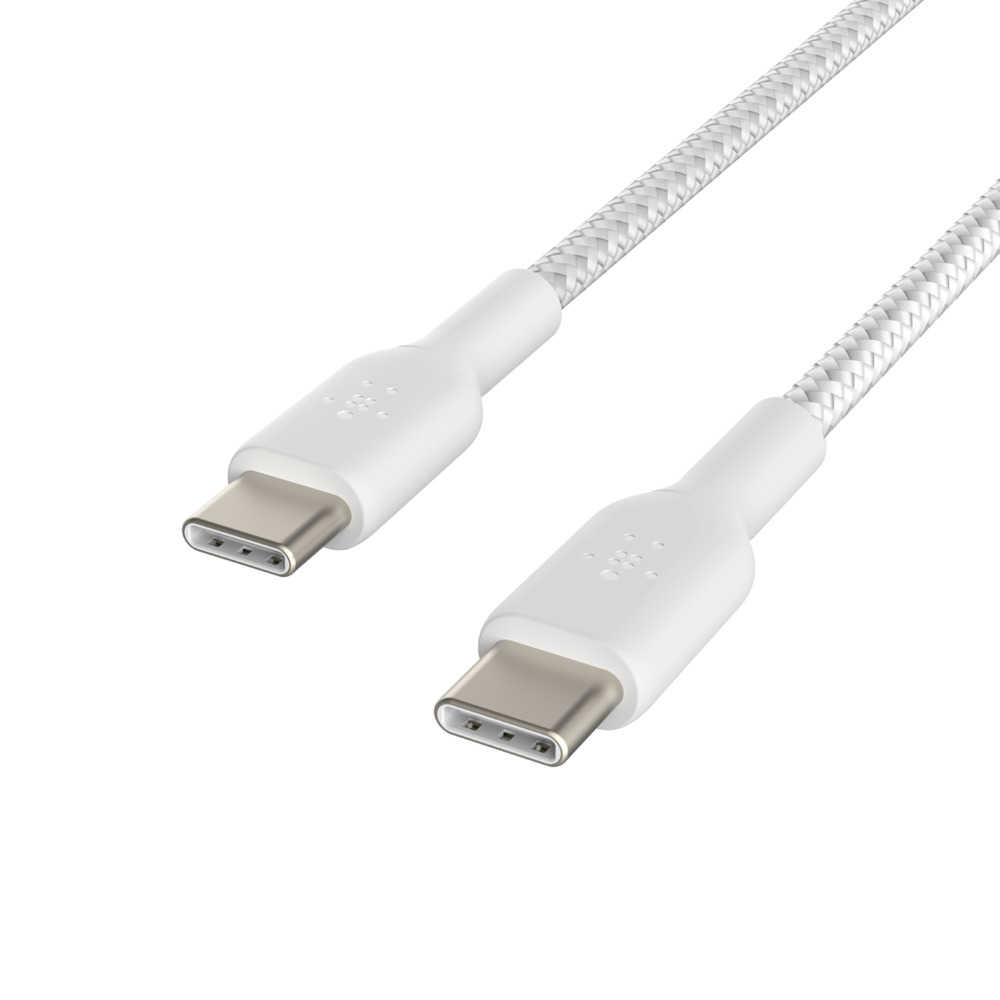 【Belkin】貝爾金 USB-C to USB-C 編織 傳輸線 充電線 1M type-C USB-IF 認證CAB004