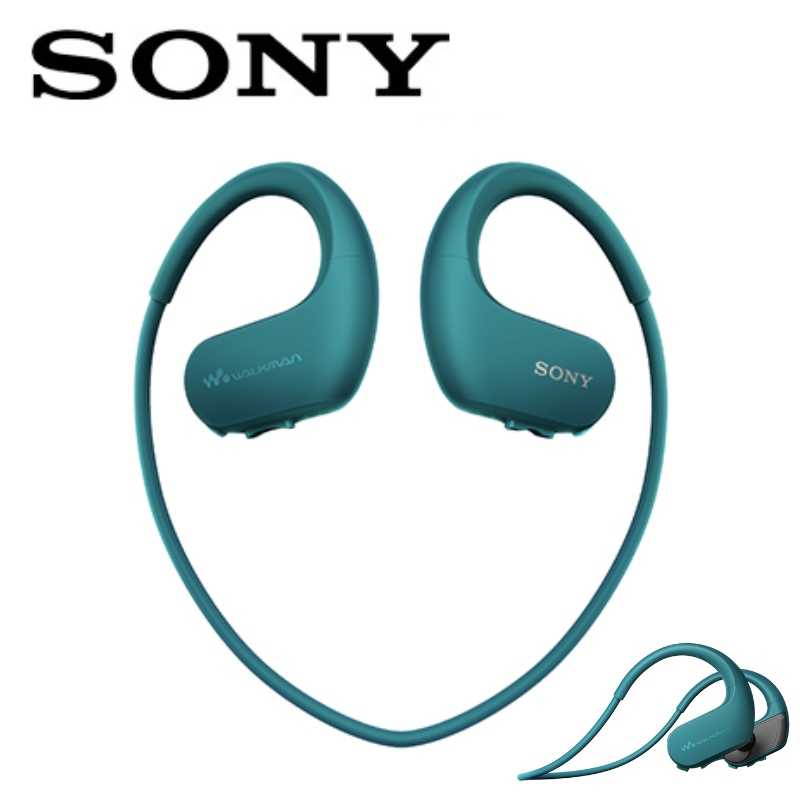 【SONY】 NW-WS413 藍 4GB 防水運動數位隨身聽 ★ 送耳塞＋收線器+收納盒