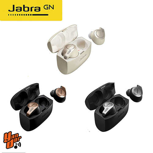 【Jabra】Elite 65t 銀黑色 真無線藍牙耳機 免持通話 IP55防水 ★送收納盒★