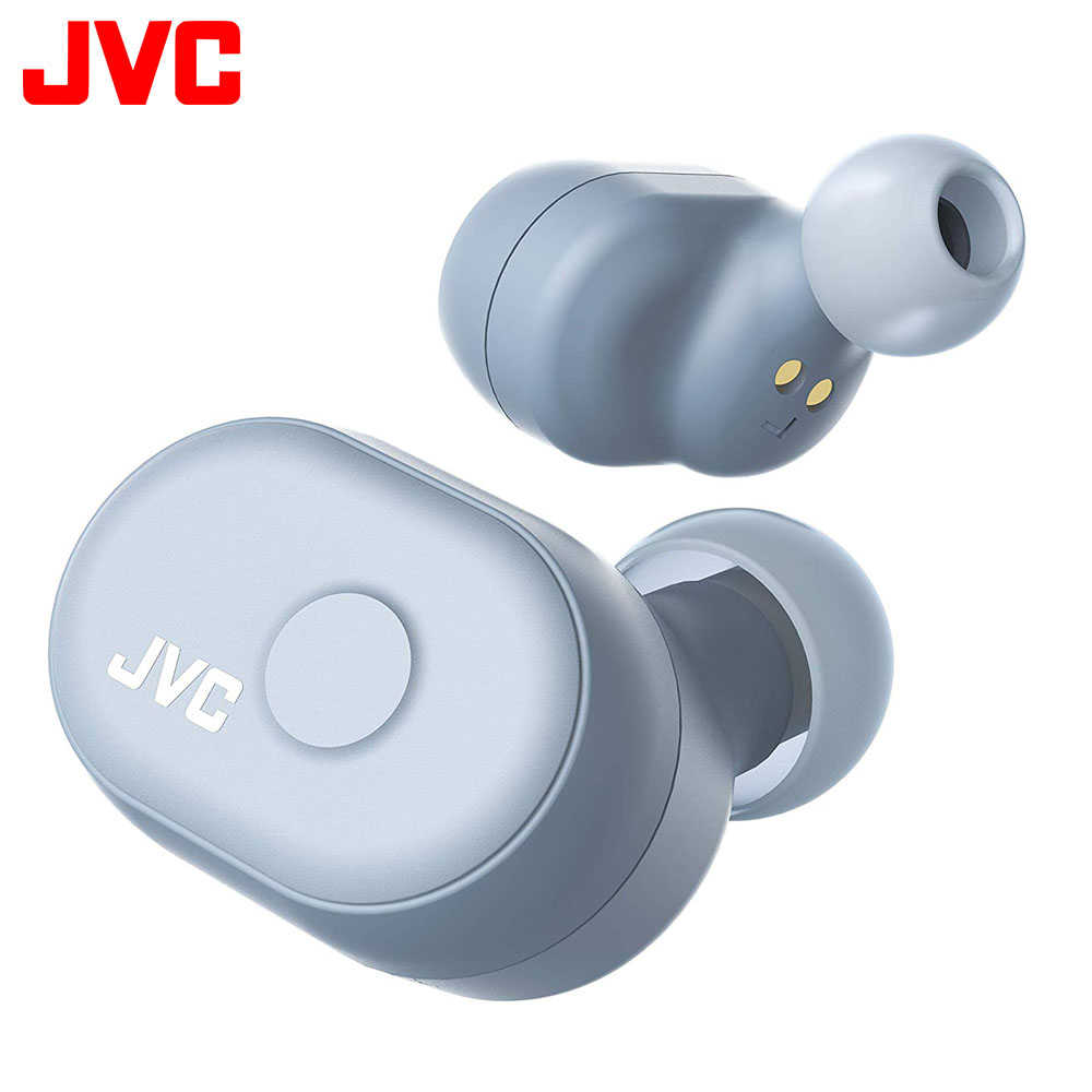 JVC HA-A10T 真無線藍牙立體聲耳機 14HR續航力 ★免運【灰藍色】