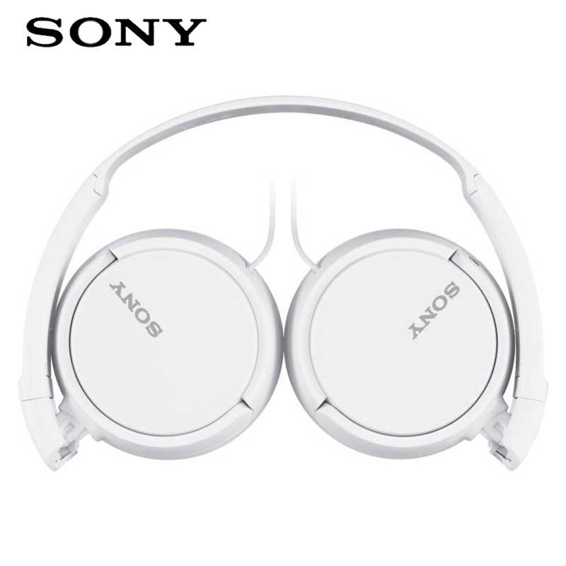 【SONY】MDR-ZX110 白色 簡約摺疊 耳罩式耳機