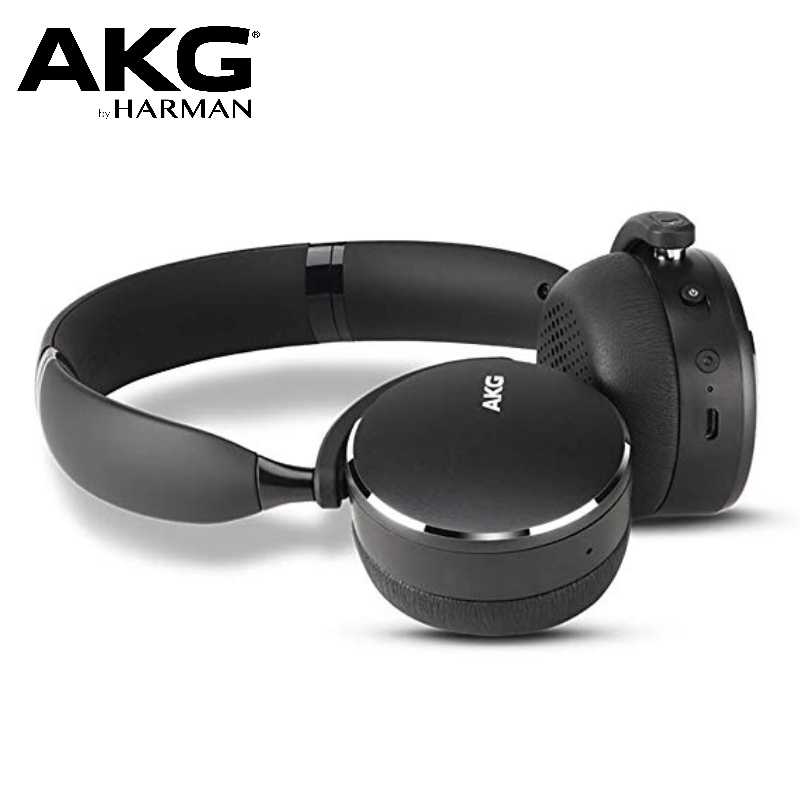 【AKG】Y500BT 黑色 無線藍牙耳罩式耳機 續航力33HR ★免運★