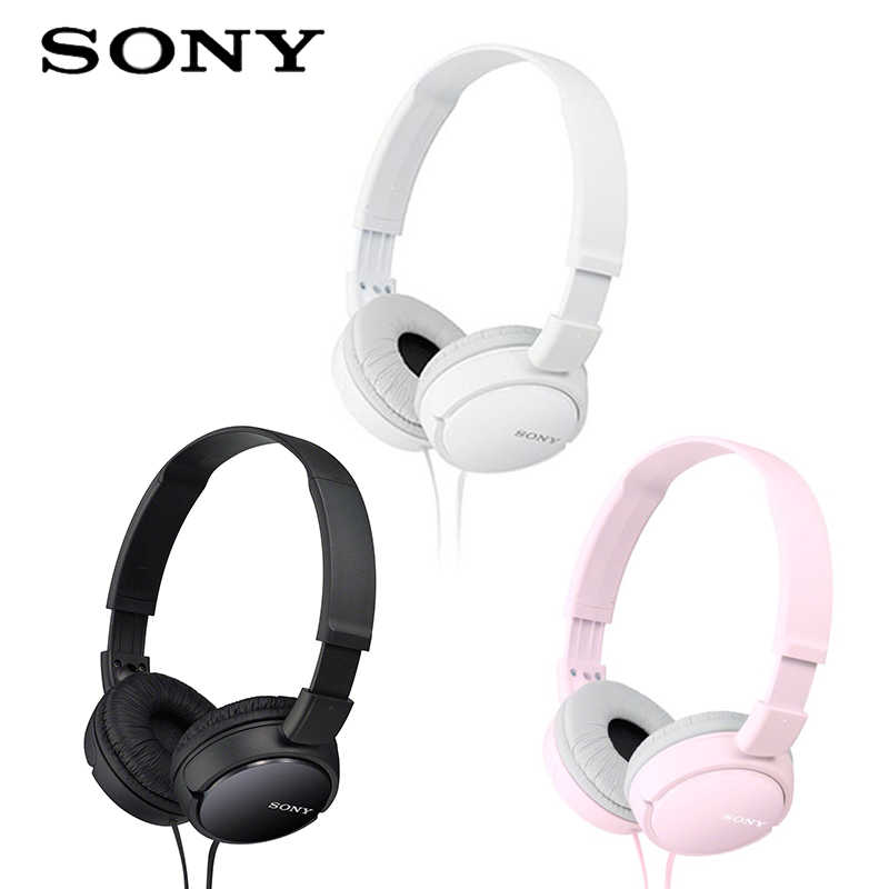 【SONY】MDR-ZX110 粉色 簡約摺疊 耳罩式耳機