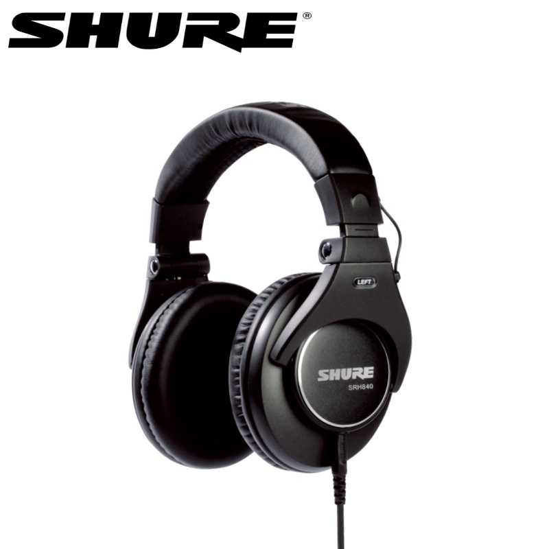 【SHURE】SRH840 專業監聽型 耳罩式耳機 摺疊設計 ★免運★