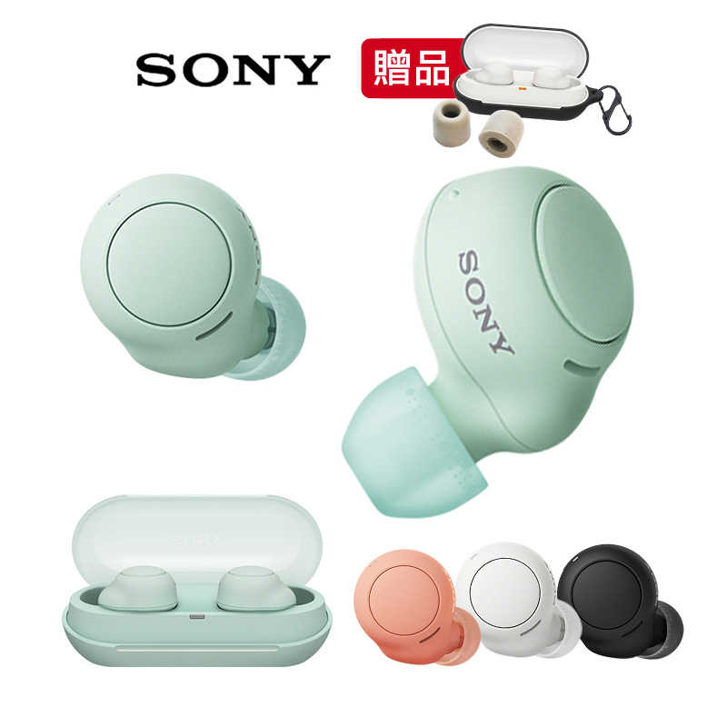 【送果凍套+耳塞】SONY WF-C500 真無線耳機 4色