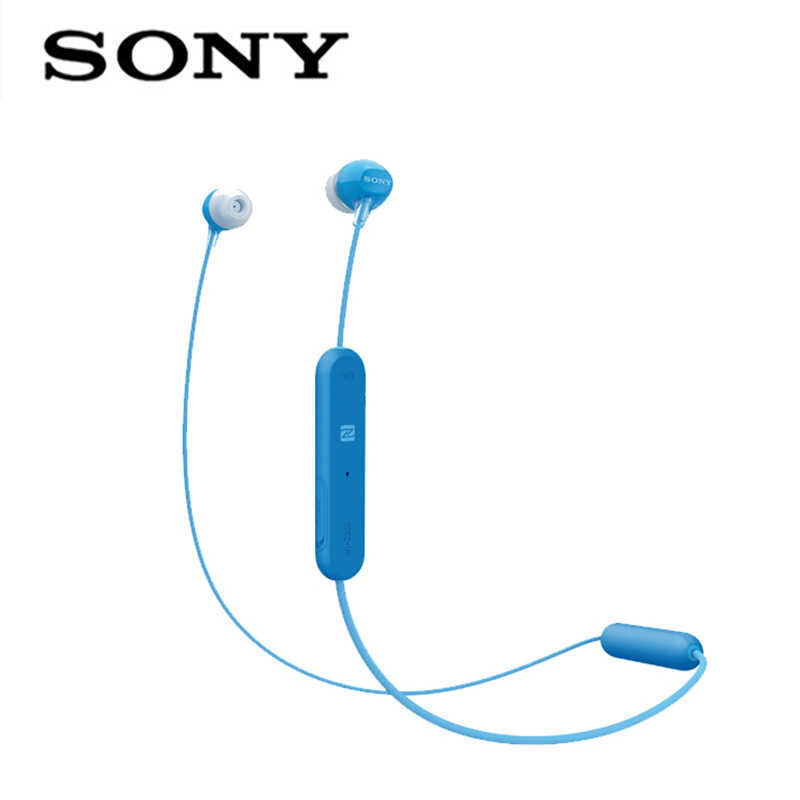 【SONY】WI-C300 藍 無線藍牙入耳式耳機 免持通話★送絨布袋★
