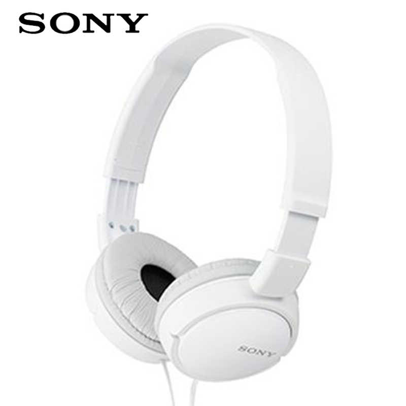 【SONY】MDR-ZX110 白色 簡約摺疊 耳罩式耳機