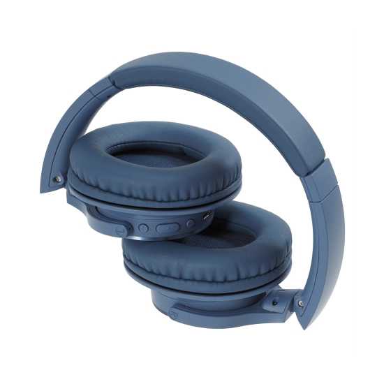 【贈送收納袋】鐵三角 ATH-SR30BT 藍色 輕量化 藍牙耳罩式耳機 續航力70HR