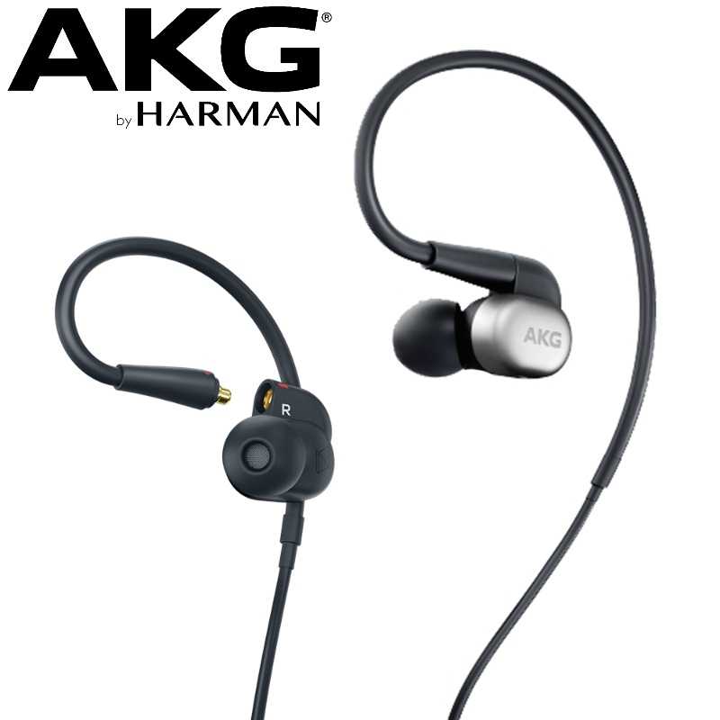 【AKG】N30 銀色 高解析度 耳道式耳機  ★贈方形收納盒