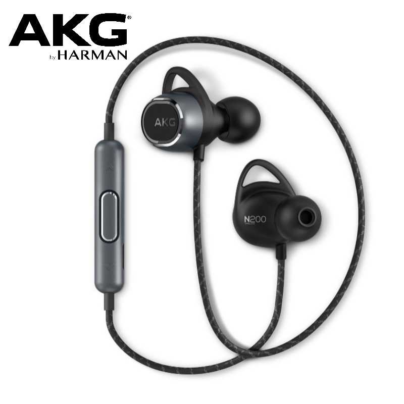 【AKG】N200 WIRELESS 黑色 無線藍牙耳機 8Hr續航力 磁吸設計 ★免運★贈收納盒
