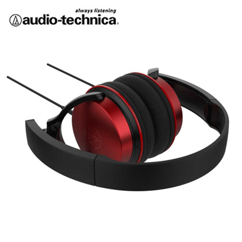 【鐵三角】ATH-AR1 紅色 摺疊耳罩式耳機 輕量級 ★送收線★