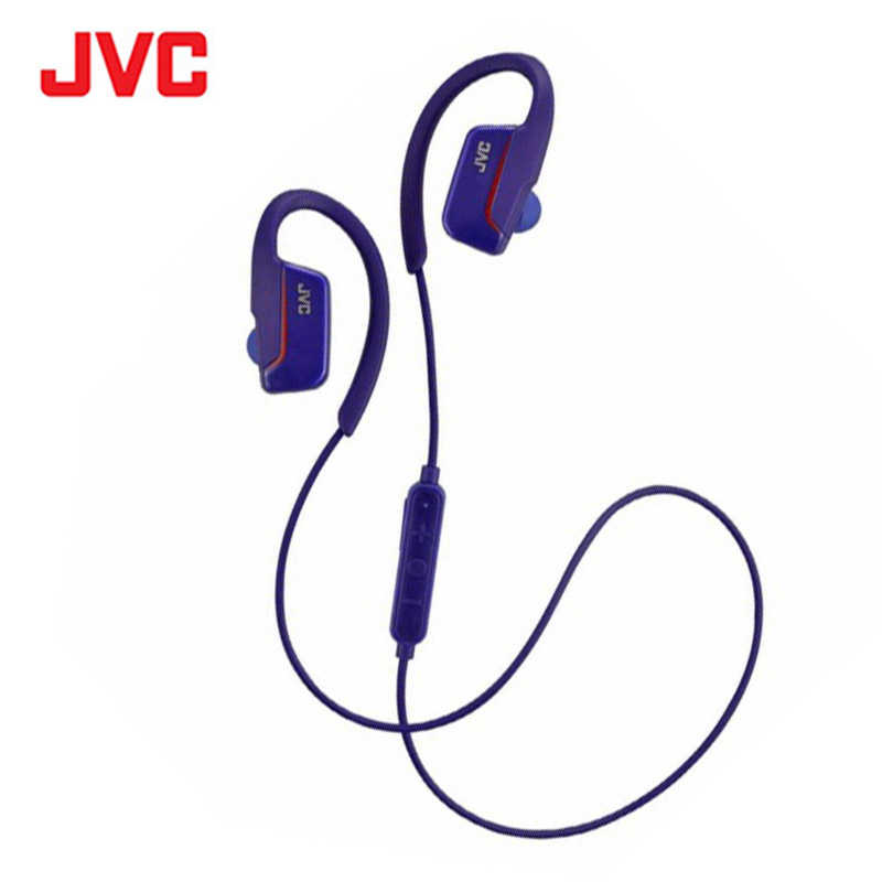 【JVC】HA-EC600BT 藍 運動藍芽無線 耳掛式耳機 防汗防濺水IPX5 ★免運★送收納盒