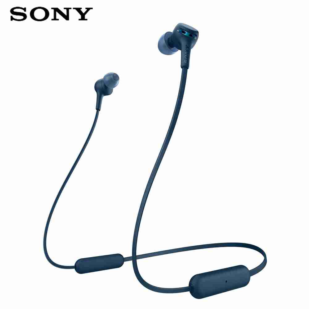 SONY WI-XB400 無線藍牙 頸掛入耳式耳機 15H續航力【藍色】