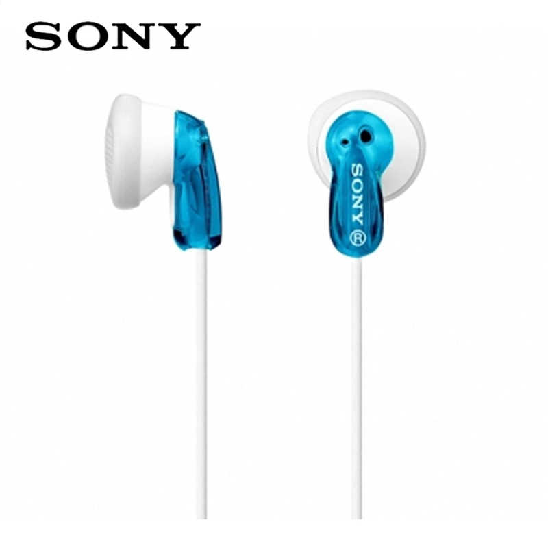 【SONY】MDR-E9LP 藍色 繽紛多彩 立體聲耳塞式耳機 ★送收線器★
