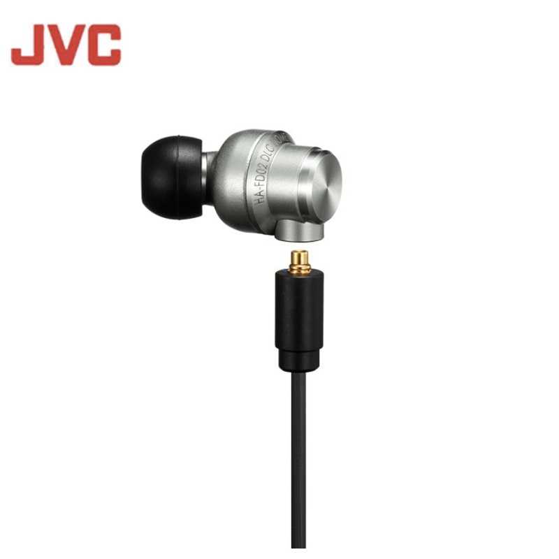 【JVC】HA-FD02 高音質入耳式耳機 鈦金屬材質 獨家設計 ★免運★送收納盒★