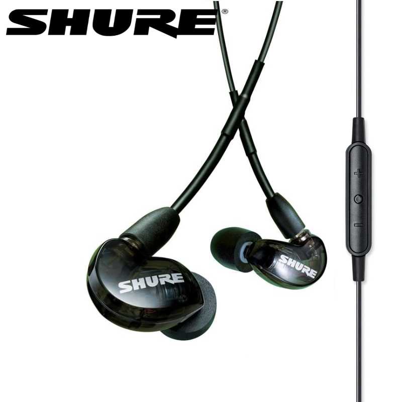 【SHURE】SE215 UNI 透明黑 噪音隔離 線控入耳式耳機 ★免運★送收納盒★