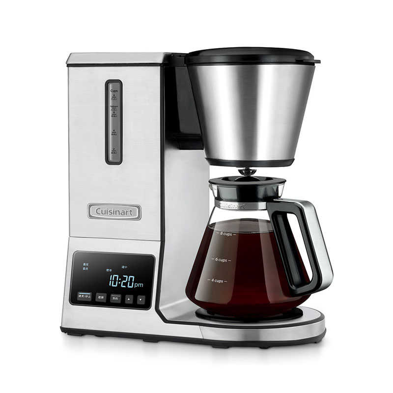 加贈咖啡豆1磅【Cuisinart 美膳雅】 完美萃取自動手沖咖啡機 CPO-800TW