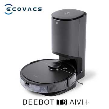 【ECOVACS科沃斯】智慧掃吸拖吸塵機器人 DEEBOT T8 AIVI+