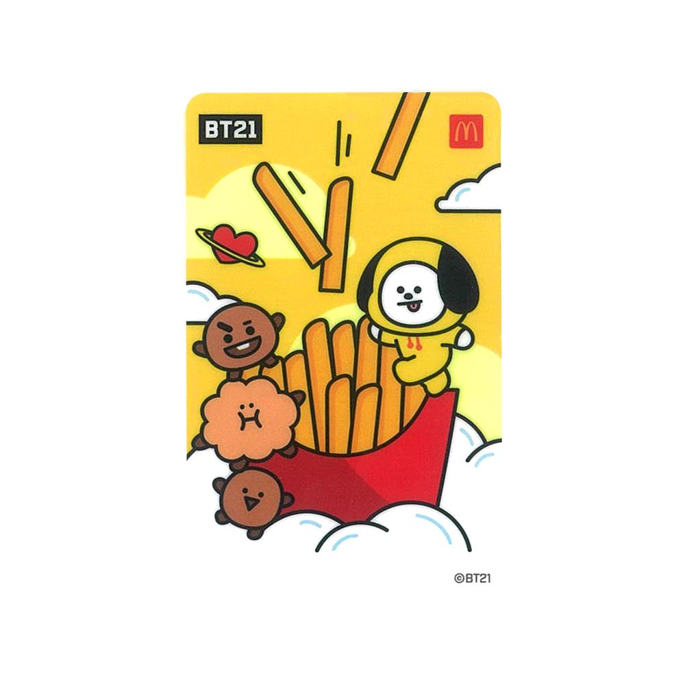 【TGIF優惠購】2023 麥當勞✨BT21甜心卡✨現貨特價 限時搶購