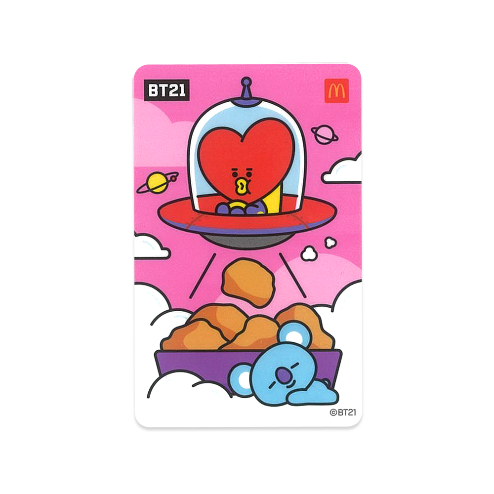 【TGIF優惠購】2023 麥當勞✨BT21甜心卡✨現貨特價 限時搶購