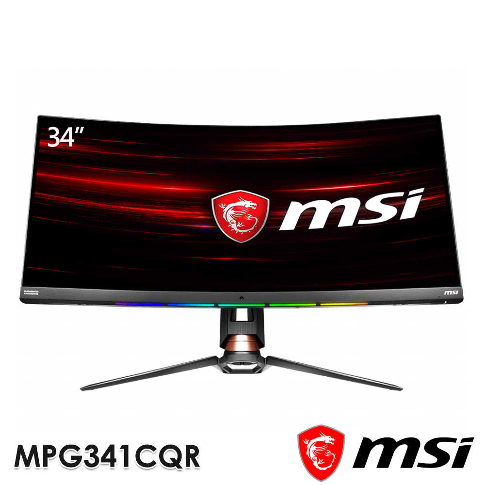 MSI微星 Optix MPG341CQR 34吋 曲面電競螢幕