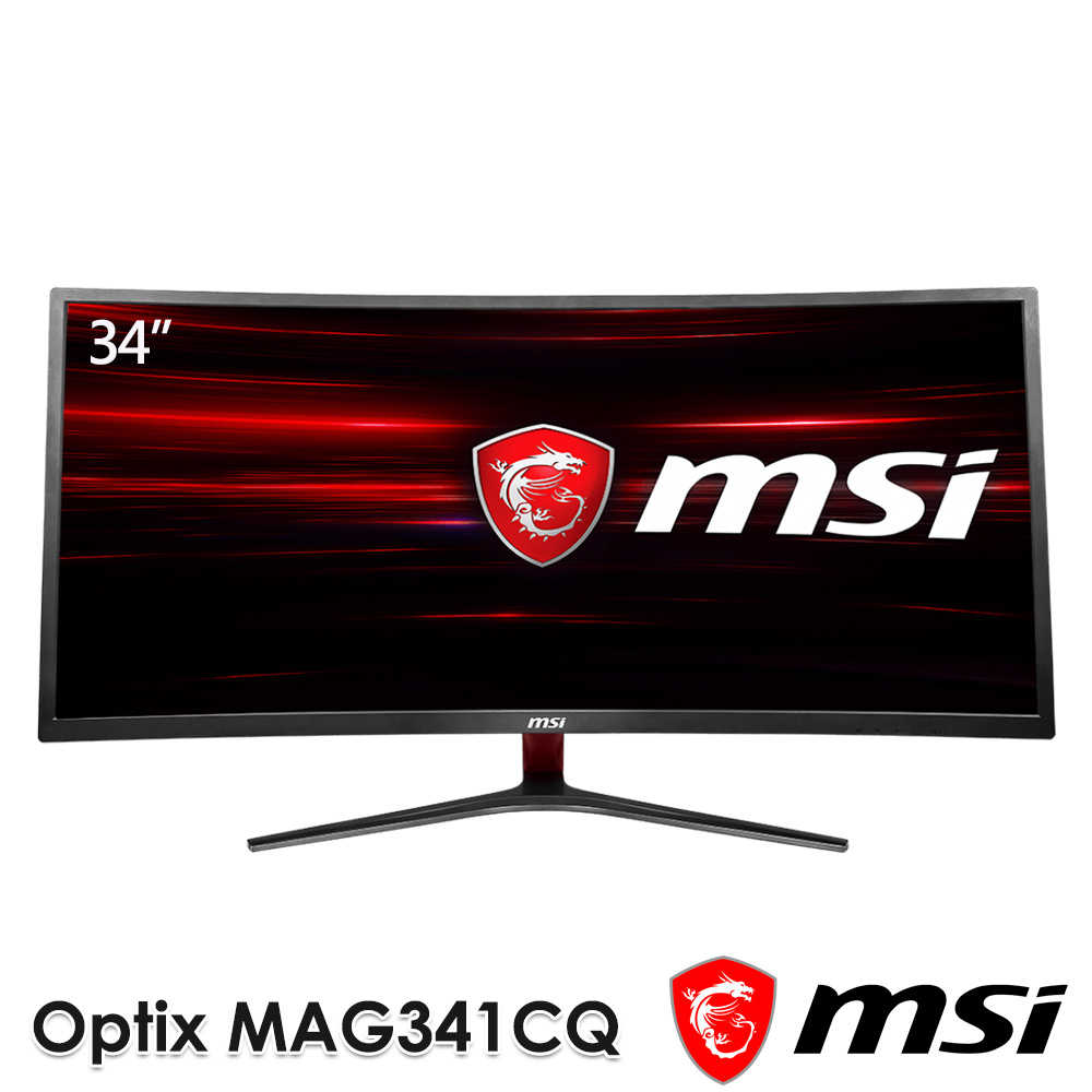 MSI微星 Optix MAG341CQ 34吋 曲面電競螢幕