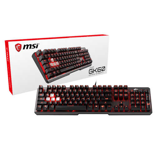 msi微星 Vigor GK60 青軸 電競鍵盤