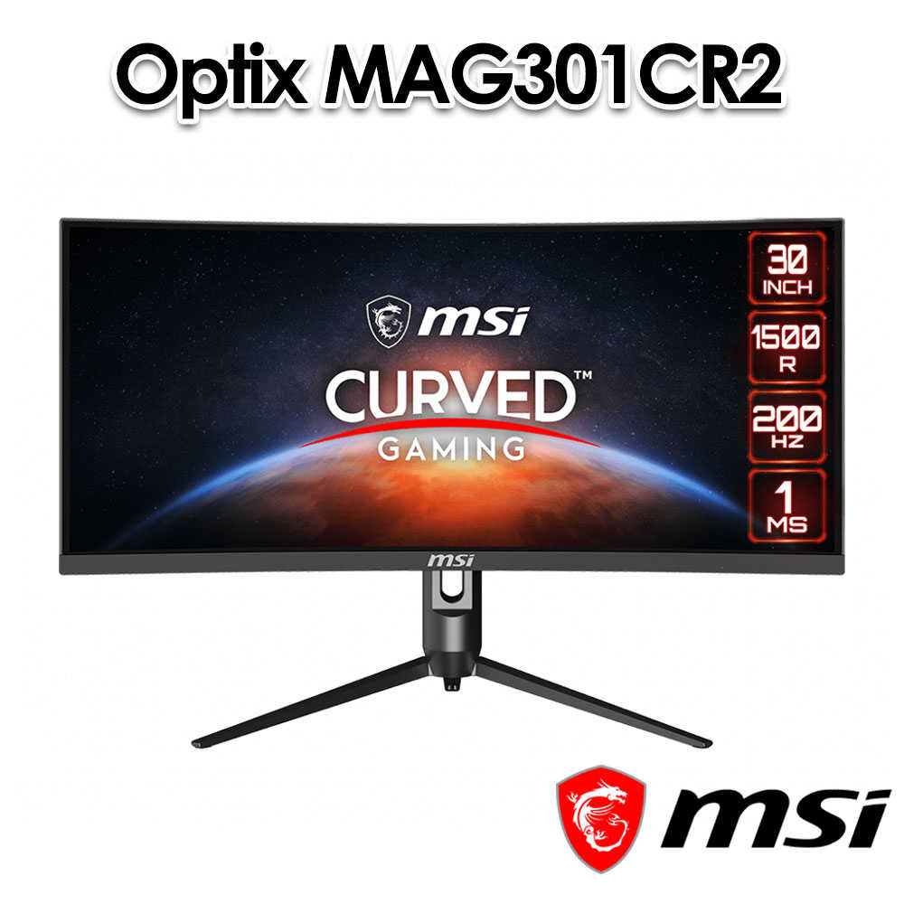 msi微星 Optix MAG301CR2 29.5吋 曲面電競螢幕