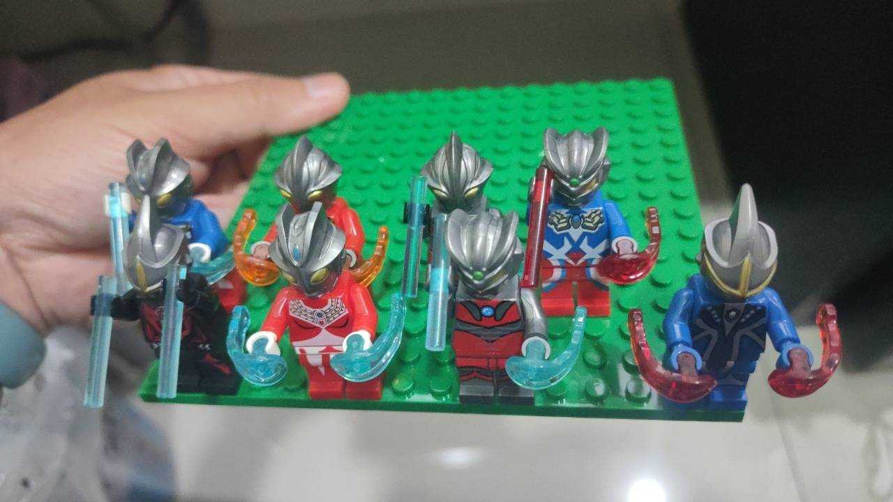 [Rud's TOY]全新現貨 科峰 品高 樂高 MOC 奧特曼 鹹蛋超人 羅伊 賽羅 小人偶仔 積木
