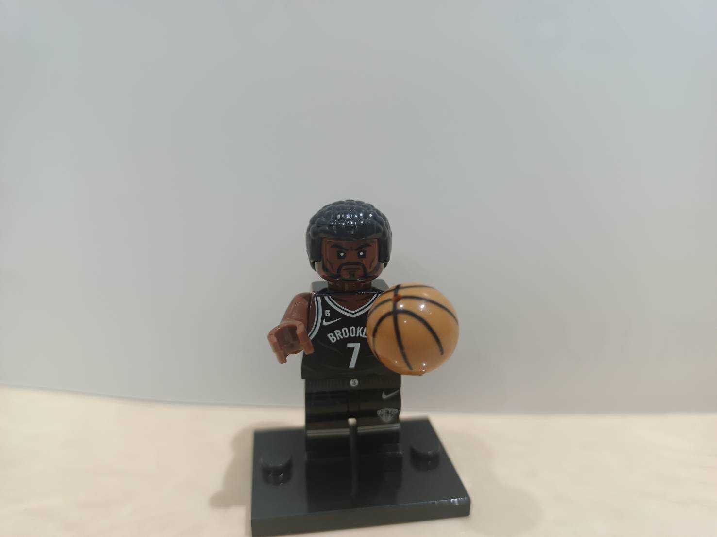 [Rud\u0027s TOY]全新現貨 MOC 積木人仔 NBA LBJ 咖哩 喬丹 布魯可 歐尼爾柯比 哈登 杜蘭特 字母哥