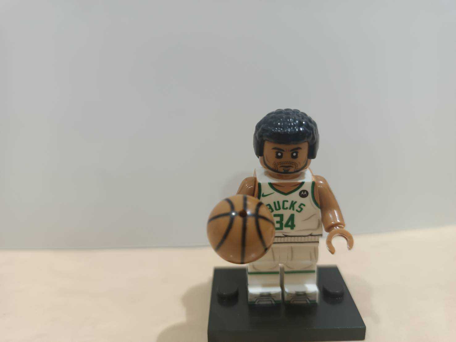 [Rud\u0027s TOY]全新現貨 MOC 積木人仔 NBA LBJ 咖哩 喬丹 布魯可 歐尼爾柯比 哈登 杜蘭特 字母哥