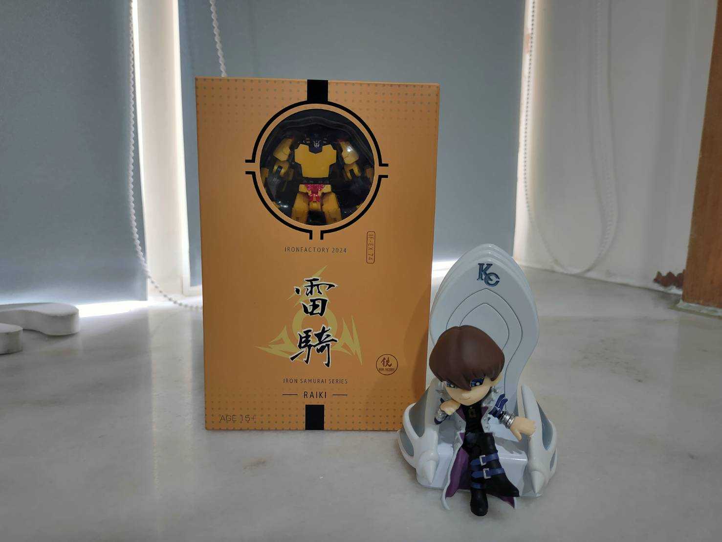 [Rud\u0027s TOY]全新現貨 百變變型變形金剛 IF EX-74 鐵工廠 武者 太陽紋 傳奇級 非柯博文、柯博文