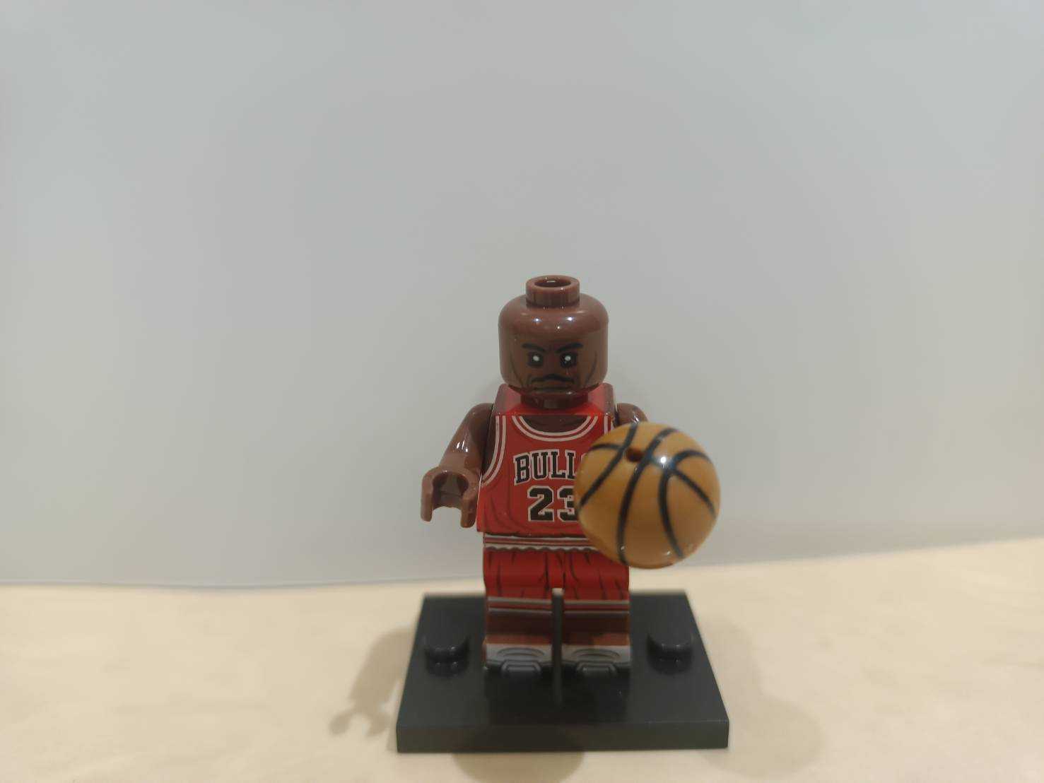[Rud\u0027s TOY]全新現貨 MOC 積木人仔 NBA LBJ 咖哩 喬丹 布魯可 歐尼爾柯比 哈登 杜蘭特 字母哥