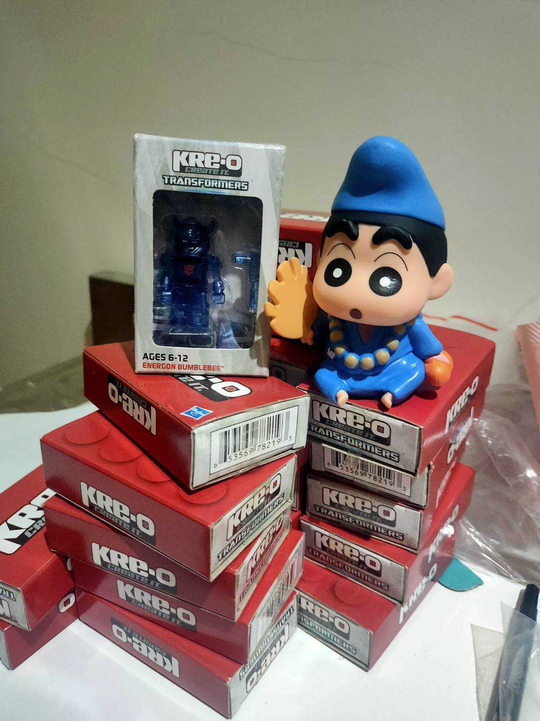 [Rud's TOY]全新現貨 變形金剛變型 美版 KRE-O 藍色 大黃蜂 積木 樂高 非柯博文 密卡登