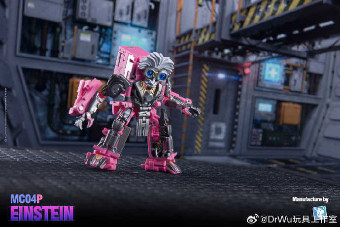 [Rud's TOY]全新現貨 變形金剛變型金剛百變 吳醫生 MC-04P 粉紅 愛因斯坦 小怪獸 限定版 非密卡登