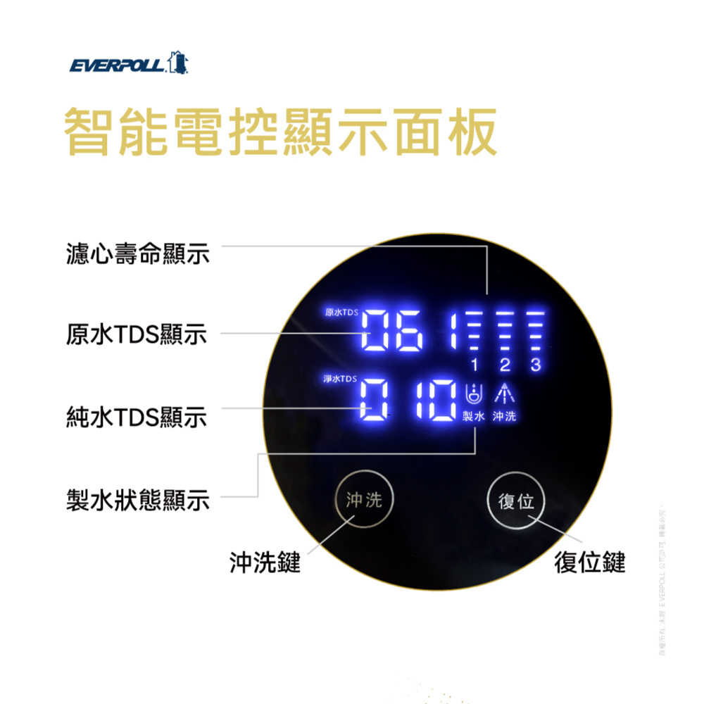【愛科 EVERPOLL】RO - 900G 900 PRO 直出RO淨水器 尊爵黑 RO機 純水機 淨水器