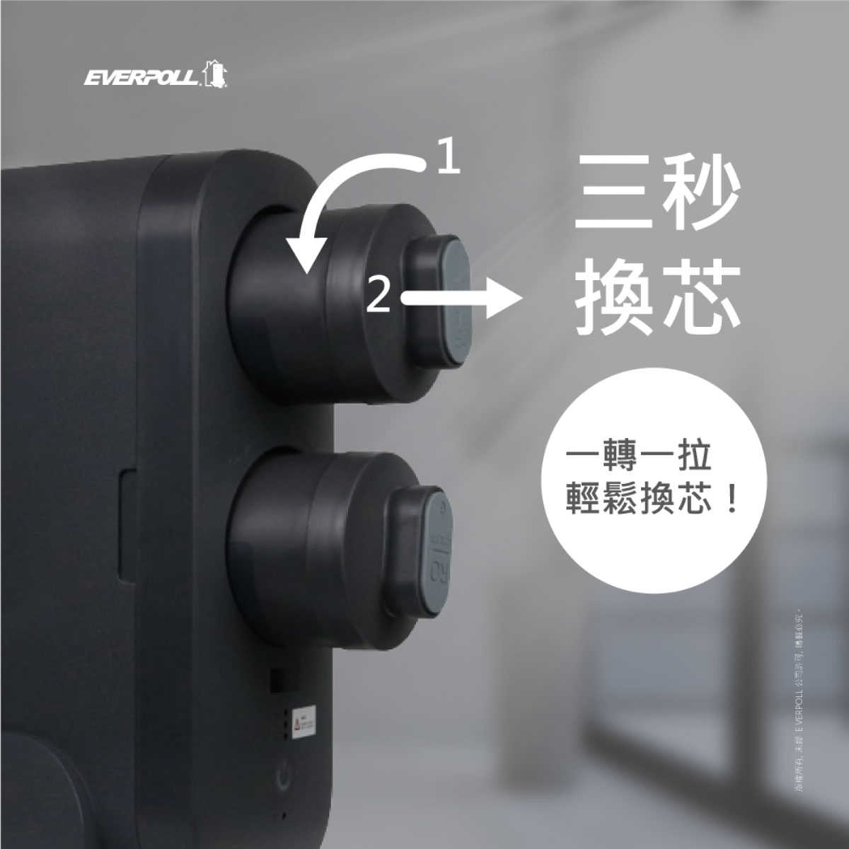 【EVERPOLL】RO-800PP RO 800PP 800 CBPA 壓縮活性碳複合濾芯 濾心