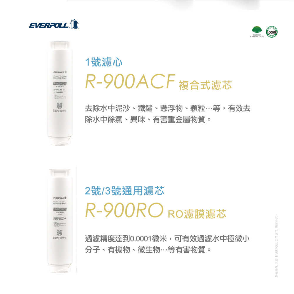 【愛科 EVERPOLL】RO - 900G 900 PRO 直出RO淨水器 尊爵黑 RO機 純水機 淨水器