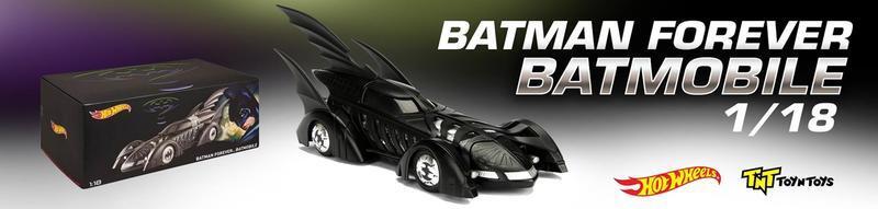 預購! Hot WHeels 風火輪 1/18 合金車 蝙蝠車 Batman 永遠的蝙蝠俠