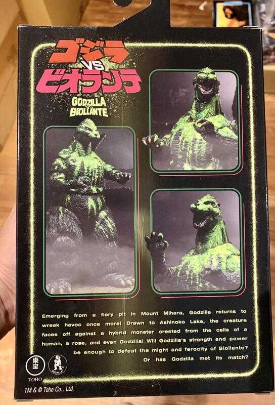 杯麵!# 陸續到貨! NECA 1989 哥吉拉 vs 碧奧蘭蒂 Godzilla 爆破版