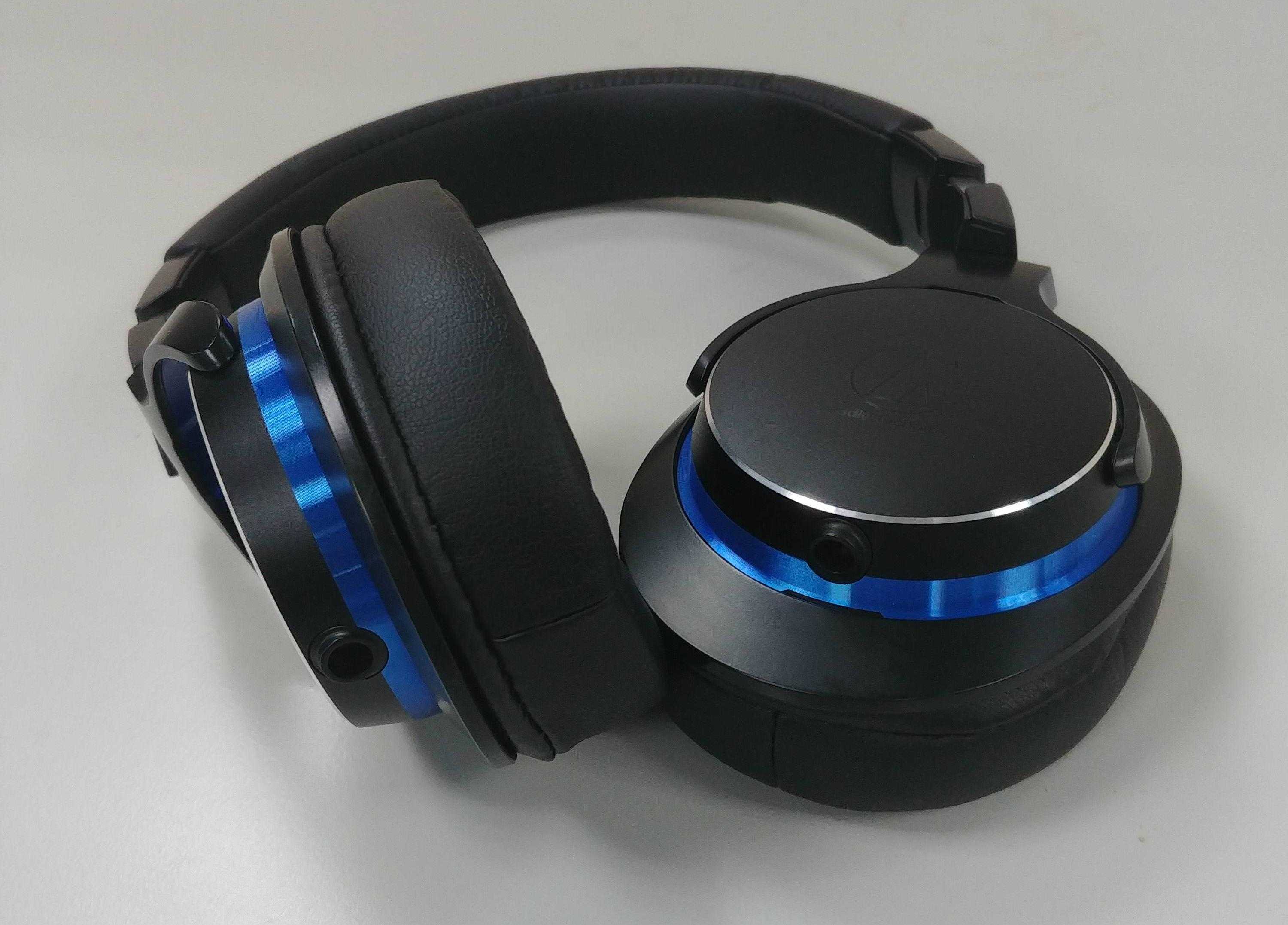 鐵三角 ATH-MSR7B 黑藍 平衡輸出4.4 耳罩式耳機 陌生人妻 MSR7 | 金曲音響