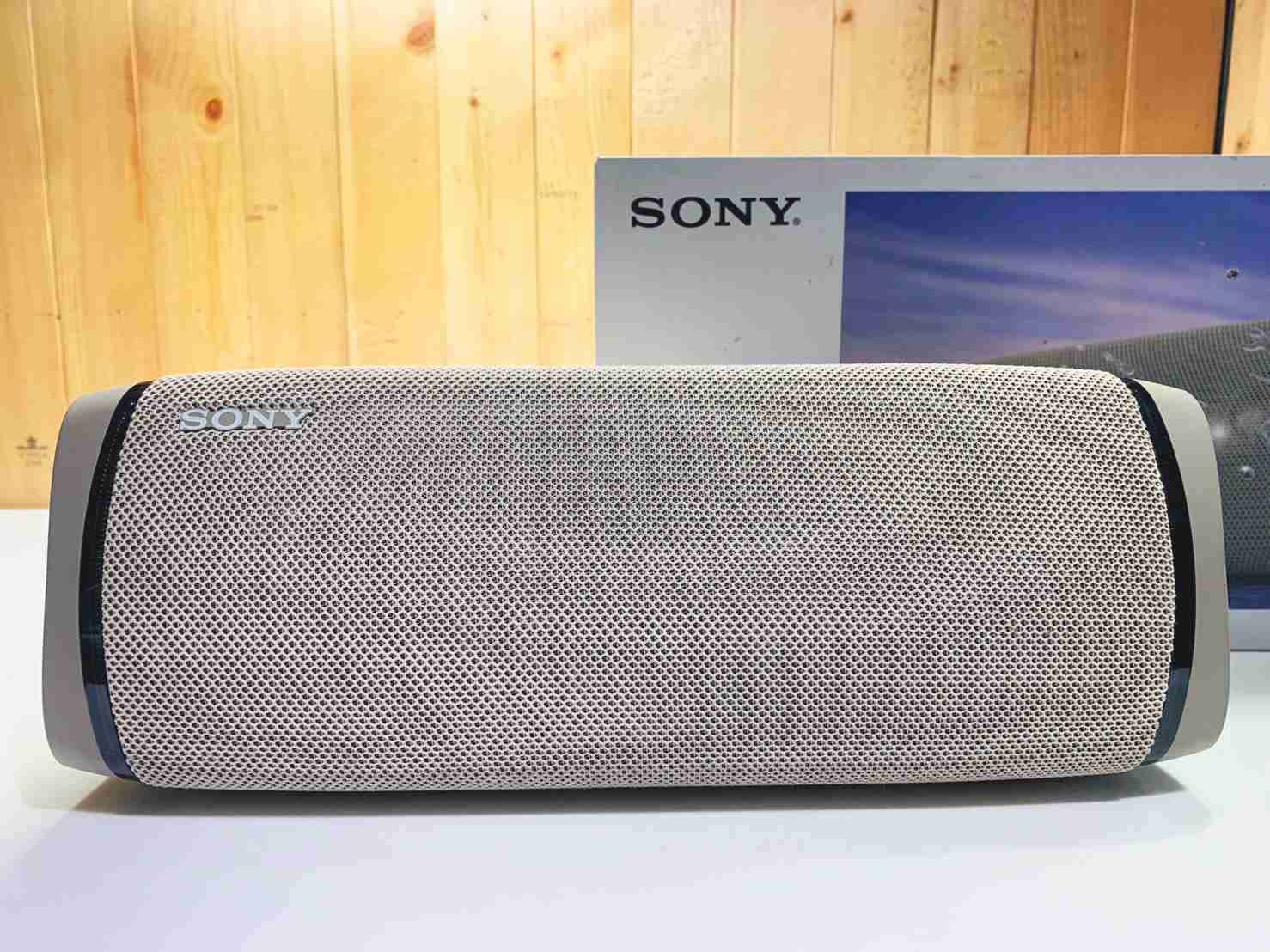 【福利機】SONY 索尼 SRS-XB43 米色 可攜式 防水 無線 藍牙 喇叭 | 金曲音響