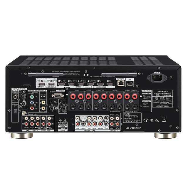 Pioneer 先鋒 VSX-LX504 9.2聲道 AV環繞擴大機 | 金曲音響