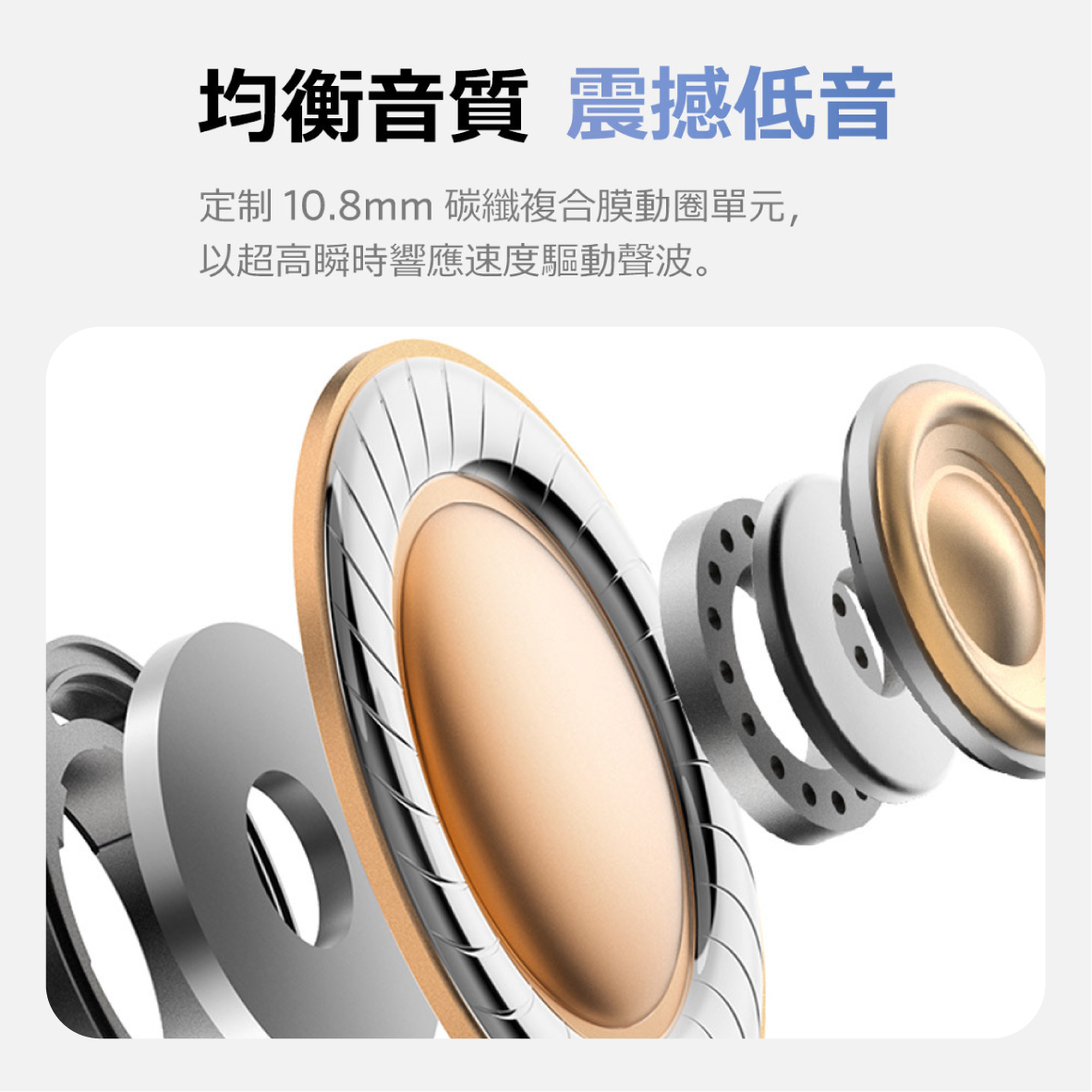 EarFun Clip 白色 長效續航 多點連接 LDAC IP55 防水 開放式 耳夾藍牙耳機 | 金曲音響