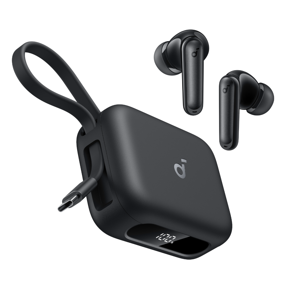 Anker Soundcore P41i 勁電黑 二合一 行動電源 附線 IPX5 降噪 真無線 藍牙耳機 | 金曲音響