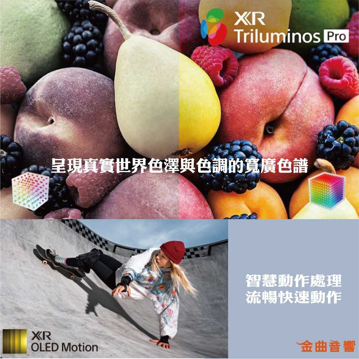 SONY 索尼 XR-55A80K 55吋 美規 墨西哥製 XRM-55A80K OLED 電視 2022 | 金曲音響