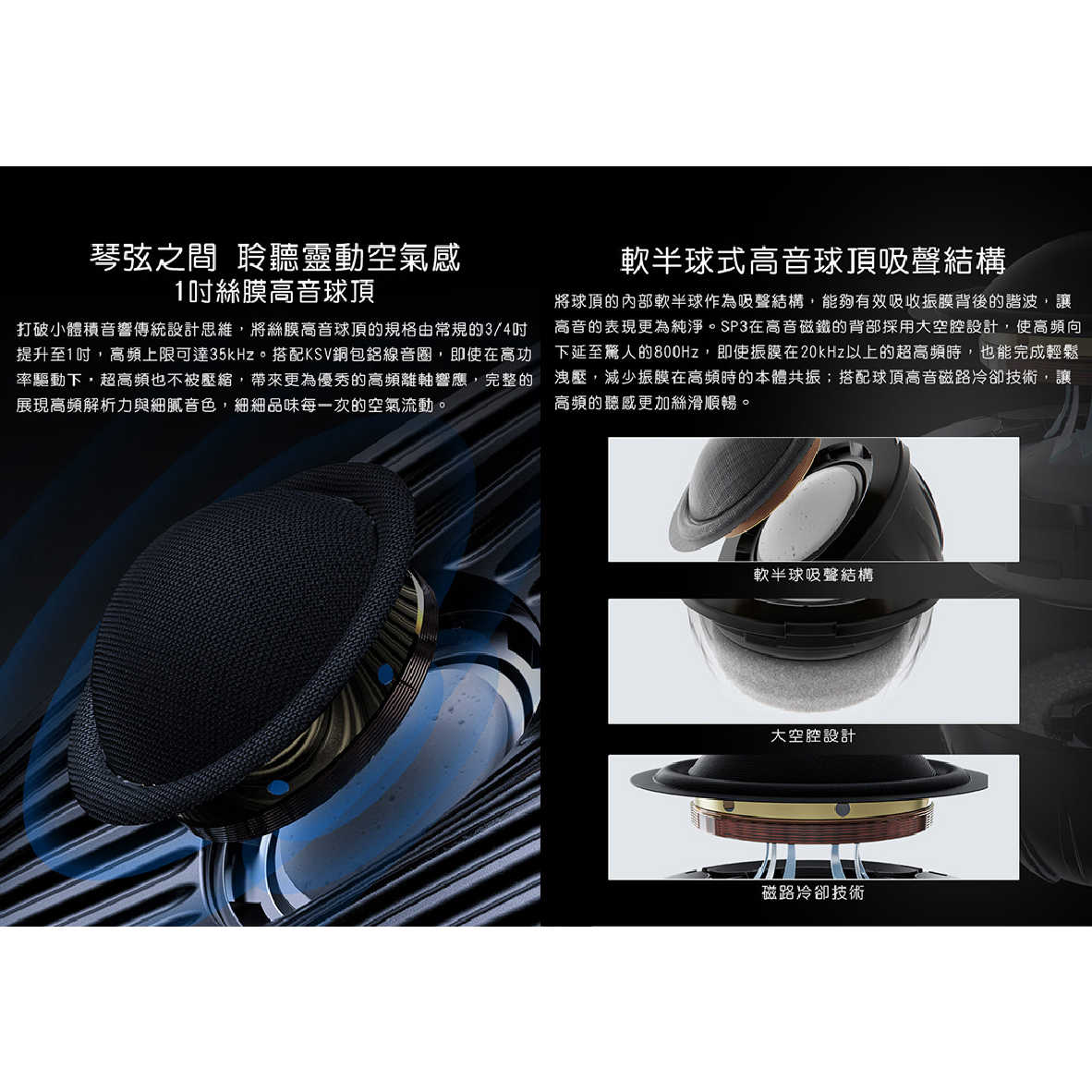 FIIO SP3 黑色 獨立四路輸出 指向聲波導正 低頻增益 左右聲道互換 桌上型 主動式 音響 喇叭 | 金曲音響