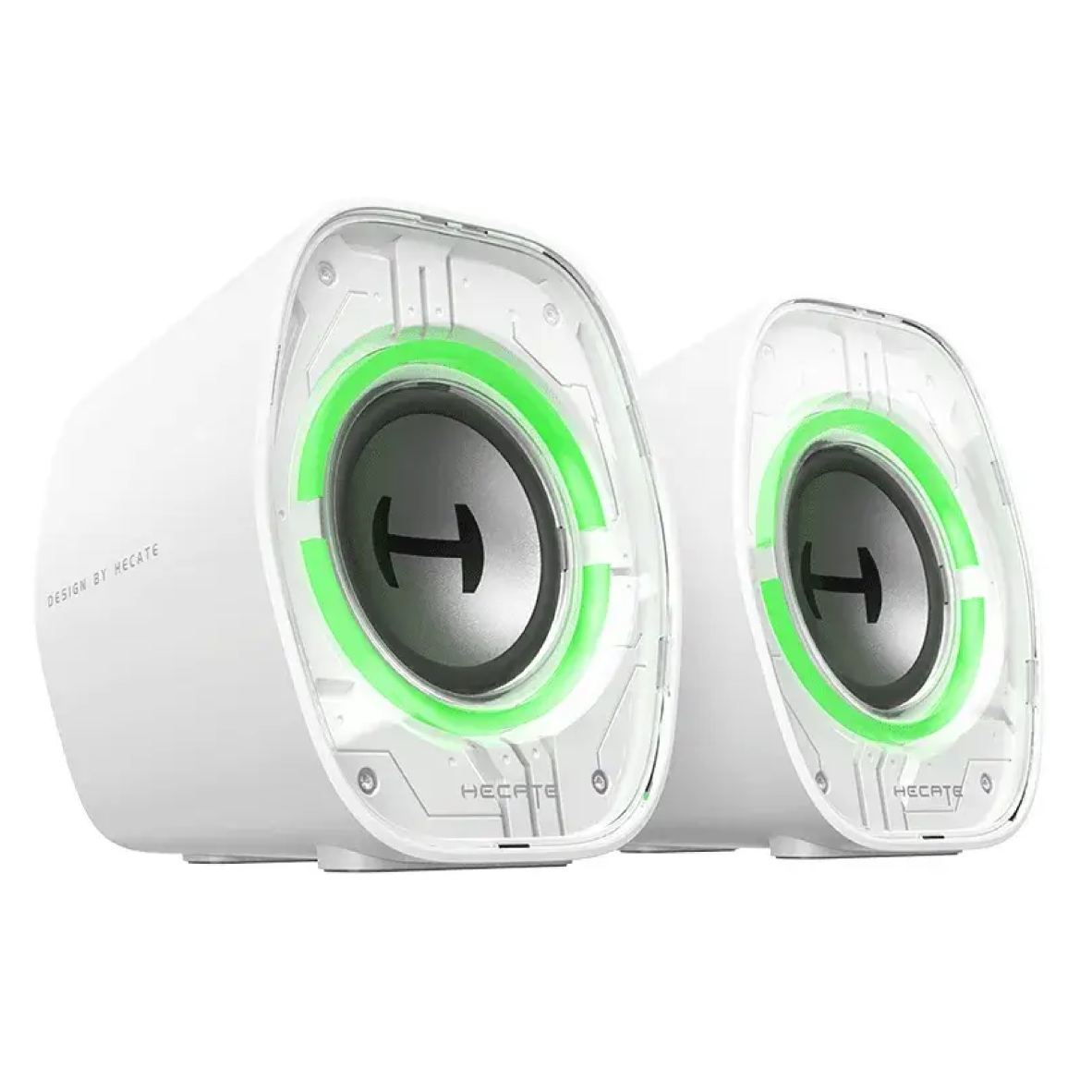 EDIFIER 漫步者 G1000 II 白色 小巧百搭 炫彩RGB 可調EQ 2.0聲道 藍牙電競喇叭 | 金曲音響